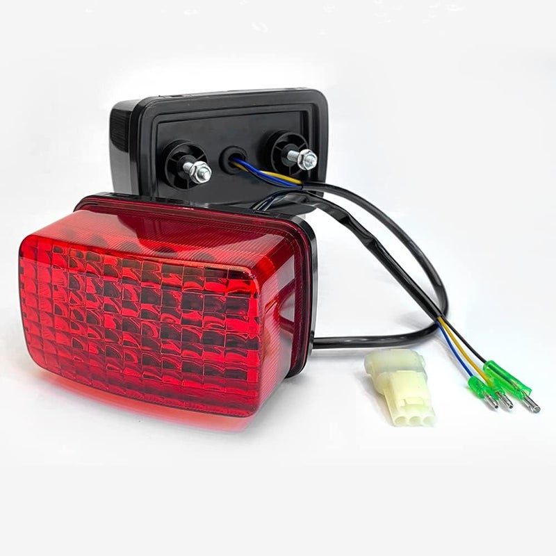 HAZAWA ATV LED Tail Light Taillight 5KM-8472C-10-00 Compatible with Yamaha Rhino Kodiak Grizzly Big Bear Bruin Wolverine Viking（Red lens#1） - Image 5